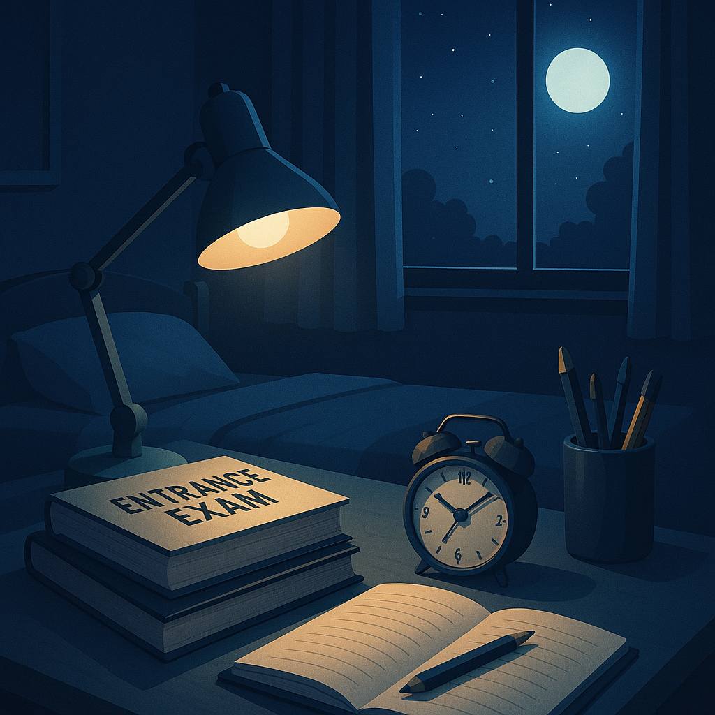 نکاتی که شب قبل از کنکور باید رعایت کنید